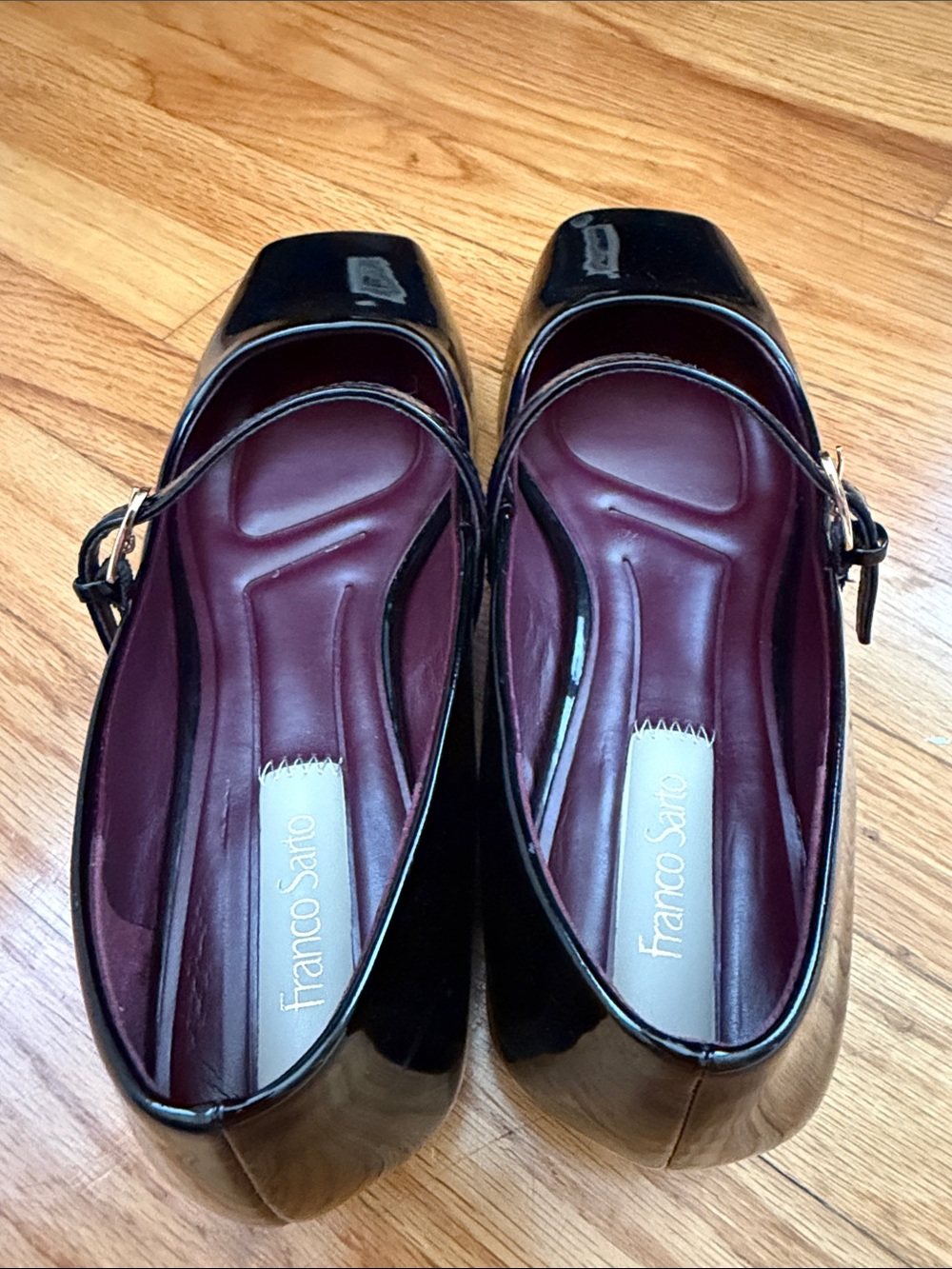 FRANCO SARTO, Tinsley Square Toe Mary Jane Flats - Picture 7 of 8